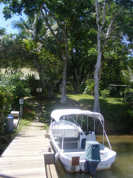 One of our Boats on the Dock
