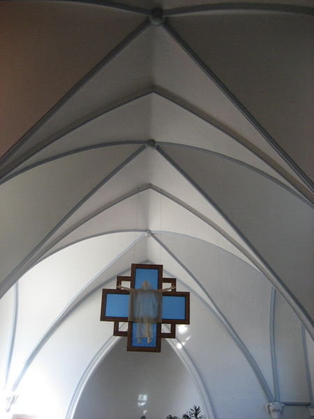 Interior of Iglesia Evangelica