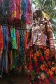 Exotic shopkeeper in the Bazaar in Anjuna