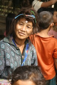 Face of the Hmong people.