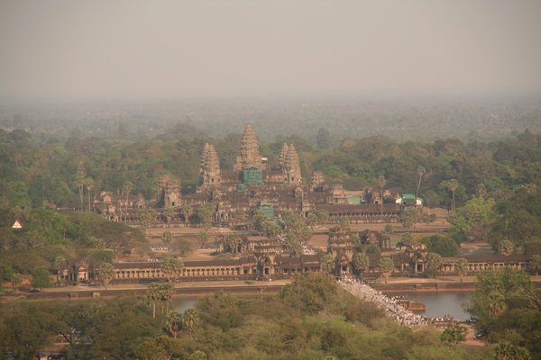 Angkor Wat From Above.