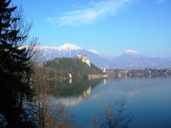 From the Island on Lake Bled
