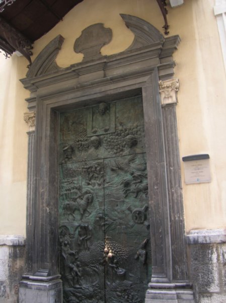 Door of Church of St. Nicholas
