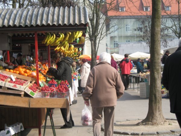 Open Market on Vodnikov Square