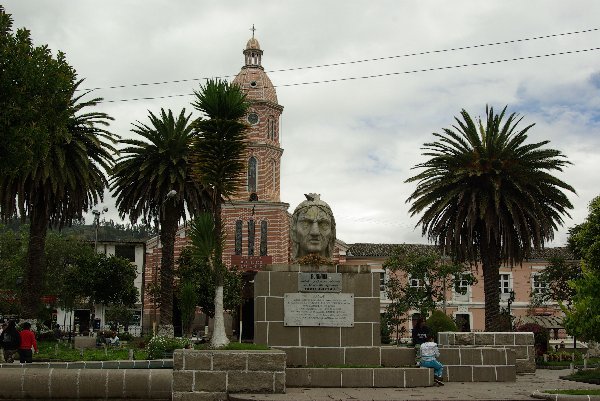 Main Square in Otavalo