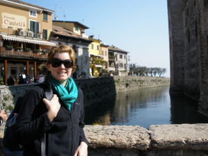Me, Castle, Lake Garda