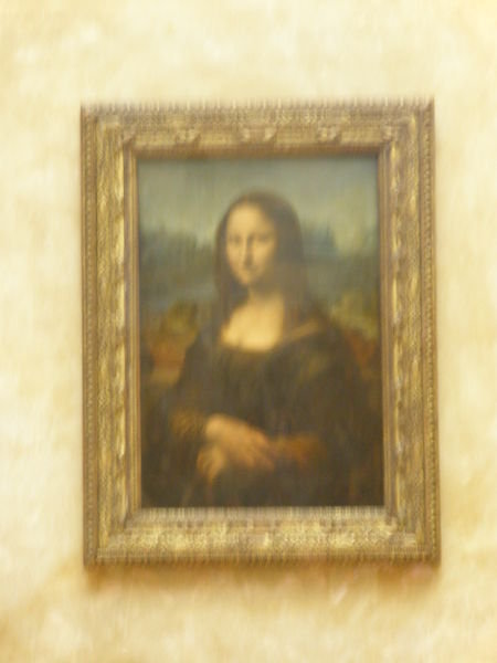 Mona Lisa - just smile damn it!
