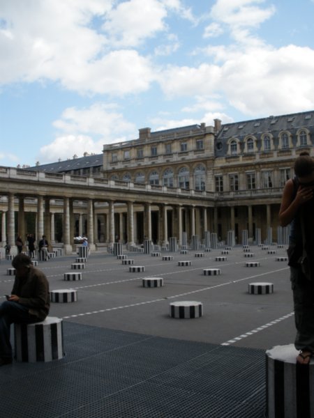 Rear of Palais-Royal - Les Duex Plateaux