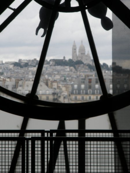 Sacre Coeur from the Mussee Orsay