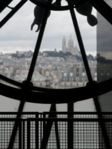 Sacre Coeur from the Mussee Orsay