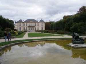 The gardens of Musee Rodin