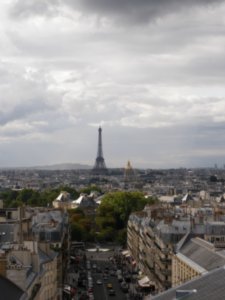 The Eiffel Tower from the Pantheon