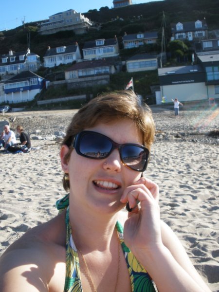 Me, on the beach