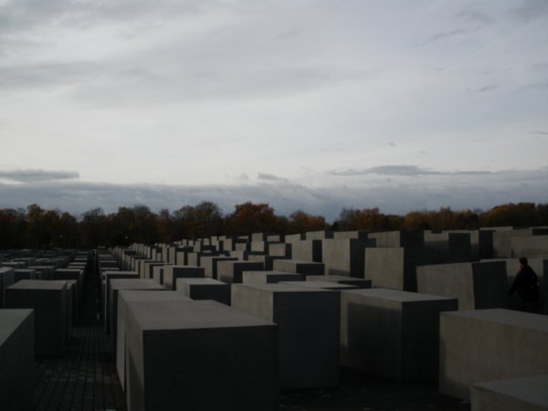 The expanse of the memorial.