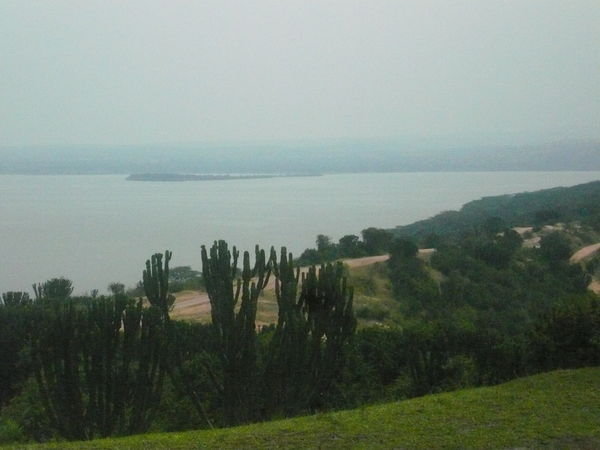 view from mweya lodge