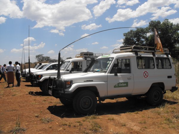 NGO 4 x 4s all in a row