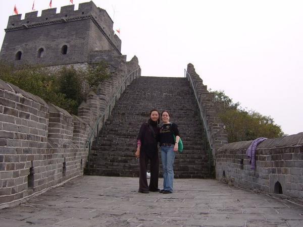 New South Korean friends on the Great Wall