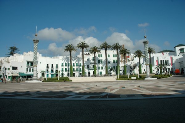 a plaza of the king's home