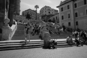 These are the Spanish steps