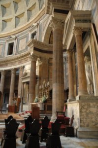 the Pantheon is still a church