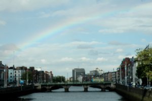 a rainbow in Ireland