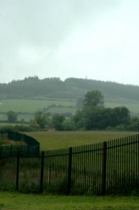 the countryside was so beautiful, even in the rain