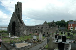an old cemetery in Howth