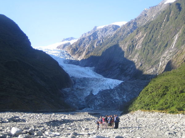 View of the Glacier - It's bigger than it looks!