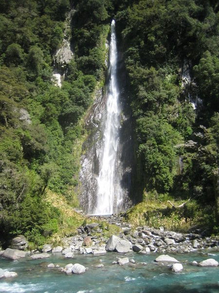 Breath-taking waterfall