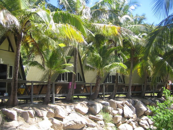 Lodges in Magnetic Island - miniscule on the inside!