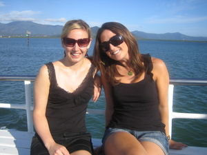 Me and Nina on our barier reef trip