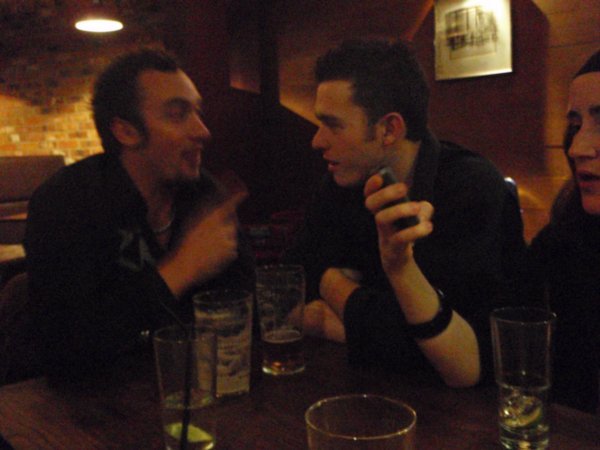 ben met his match in someone who doesnt shut up when drunk!  
