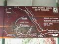Map of Canaima Park around Angel falls