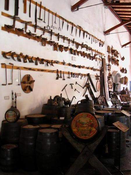 The ancient tools of wine making