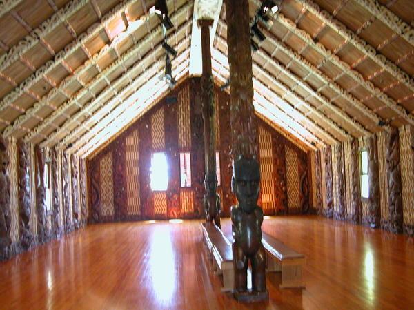The Meeting house at the Waitangi Treaty Ground