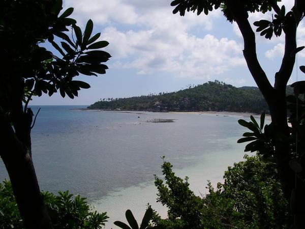 View from our beach hut in Koh Phangan II