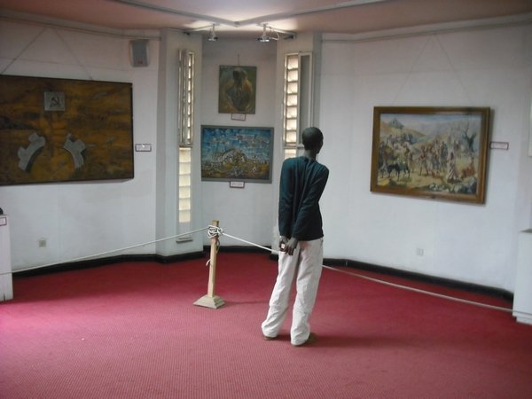 Art gallery at the National Museum