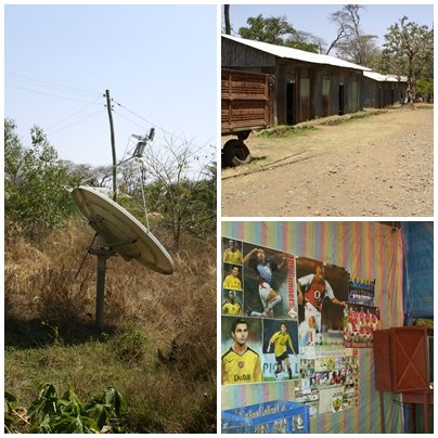 Satellite dishes, schools and sports