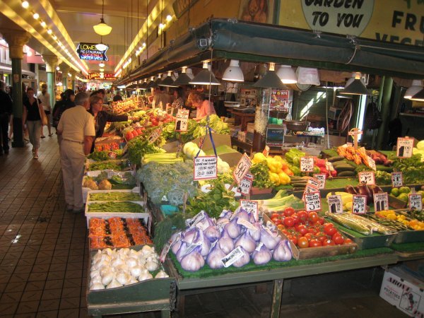 Pike Place Markets - Fruit and Vegies
