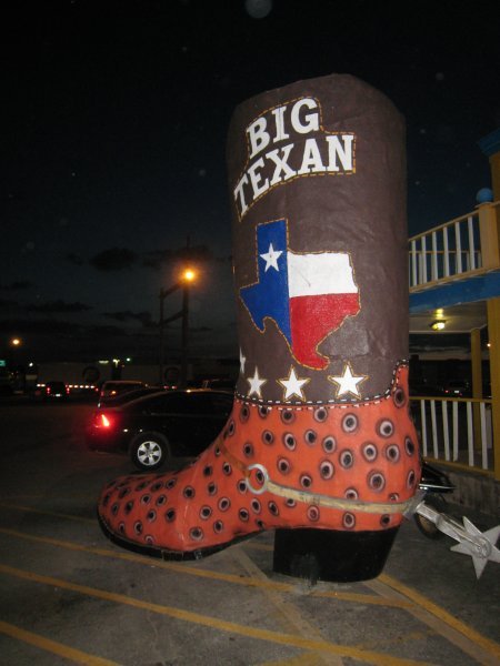 A big boot, why not!