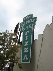 Lunch, Gino's East Pizza