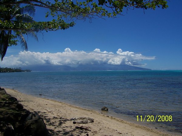 VIEW OF TAHITI 