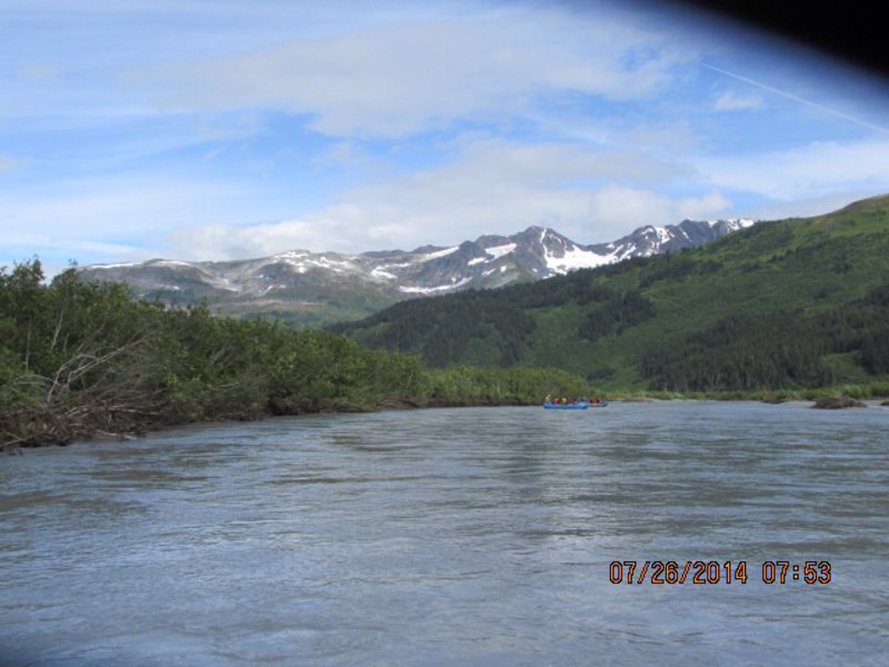 Spencer Glacier River