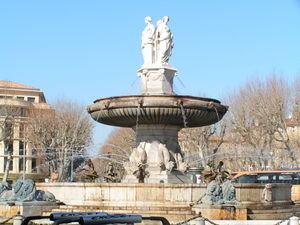 The fountain in Aix