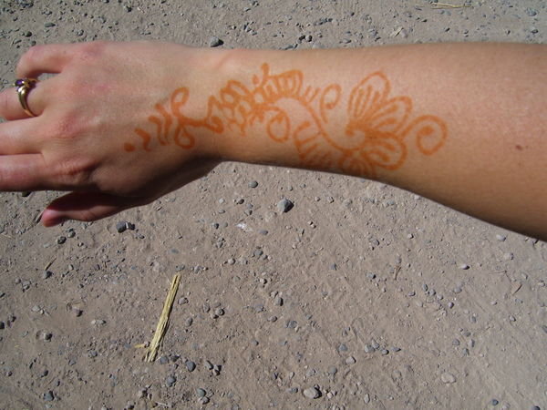 My Henna tattoo