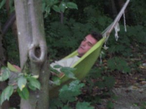 Chillin in a hammock