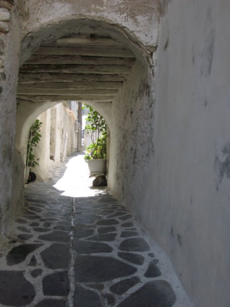 Old Town (Chora) in Naxos