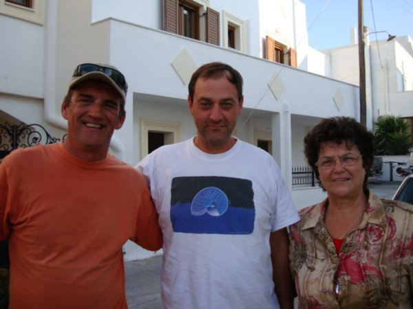 John, Stavros, and Irene
