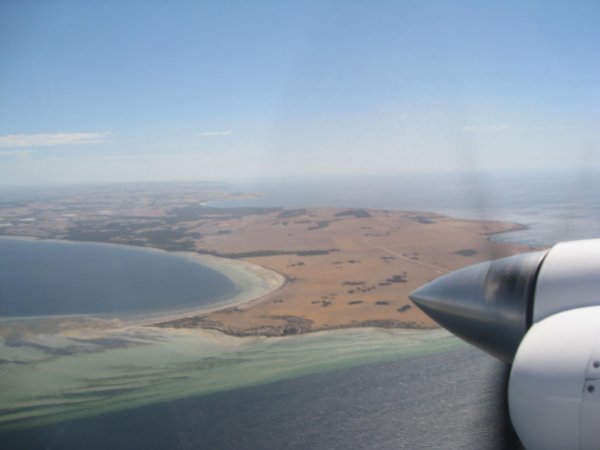Approaching Kangaroo Island