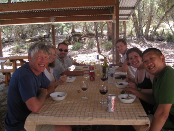 Lunch on Kangaroo Island Safari